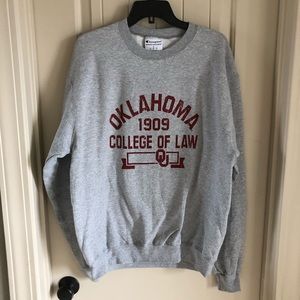 University of Oklahoma College of Law sweatshirt